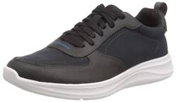 Hush Puppies Herren Elevate Lace Up Sneaker, Schwarz, 42 EU von Hush Puppies