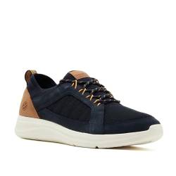 Hush Puppies Herren Elevate Sneaker, Navy, 44.5 EU von Hush Puppies