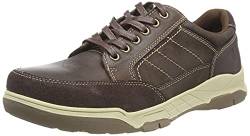 Hush Puppies Herren Finley Wanderschuh, Coffee, 44.5 EU von Hush Puppies