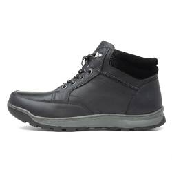 Hush Puppies Herren Grover Stiefelette, Schwarz, 43 EU von Hush Puppies