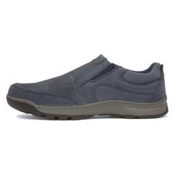 Hush Puppies Herren Jasper Slipper, Blau (Navy Nubuck Navy), 42 EU von Hush Puppies