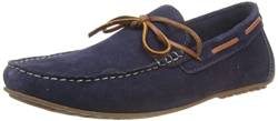 Hush Puppies Herren Reuben Bootsschuh, Navy, 40.5 EU von Hush Puppies