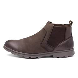 Hush Puppies Herren Tyrone Chelsea-Stiefel, braun, 39.5 EU von Hush Puppies