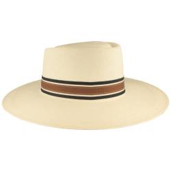 Bolero-Panamahut mit Schleife & UV-Schutz 50+ von Hut-Breiter von Hut-Breiter