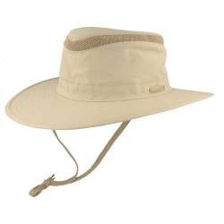 Explorer mit Kinnband und UV-Schutz 30+ von Hut-Breiter von Hut-Breiter