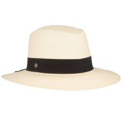 Feiner Original Damen Panamahut Schleife hinten UV 50+ von Hut-Breiter von Hut-Breiter