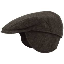 Flatcap mit Ohrenklappen von Hut-Breiter von Hut-Breiter