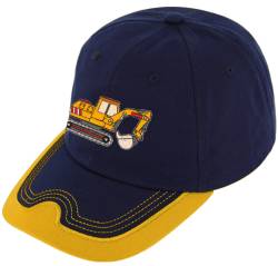 Jungen Baseball-Cap mit Traktor-Muster von Hut-Breiter von Hut-Breiter