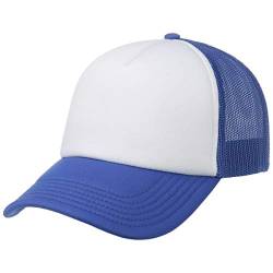 Hutshopping 70er Rapper Cap Truckercap Meshcap Kappe Mütze Basecap (One Size - Royalblau) von Hutshopping