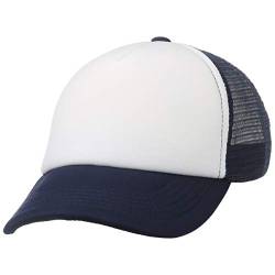 Hutshopping 70er Rapper Cap Truckercap Meshcap Kappe Mütze Basecap (One Size - blau) von Hutshopping