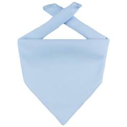 Hutshopping Bandana Tuch Bandanatuch Baumwolltuch Halstuch Bandanas Kopftücher (One Size - hellblau) von Hutshopping