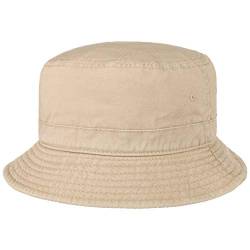 Hutshopping Forever Anglerhut Fischerhut Schlapphut Strandhut Sommerhut Stoffhut (S/M (54-57 cm) - beige) von Hutshopping