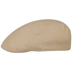 Swing Flatcap Schildmütze sportcap schieber (One Size - beige) von Hutshopping