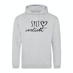 Huuraa Unisex Hoodie Leverkusen verliebt Pullover Vegan Größe 3XL mit Namen deiner Lieblingsstadt in Nordrhein-Westfalen Geschenk Idee für Freunde und Familie von Huuraa