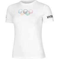 Hydrogen Olympic Skull Tech T-Shirt Damen in weiß, Größe: S von Hydrogen