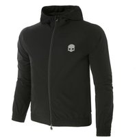 Hydrogen Tech Skull Sweatjacke Herren in schwarz, Größe: S von Hydrogen