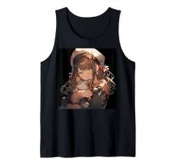 Anime und Katzen Liebhaber für Teen Manga Kawaii Grafik Otaku Tank Top von I Don't Watch Anime All the Time