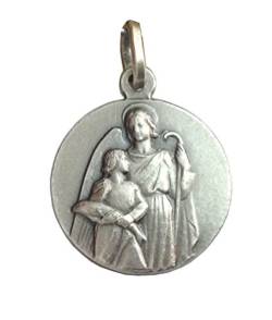 925 Sterling Silber von Heilige Erzengel Raphael Medaille von I G J