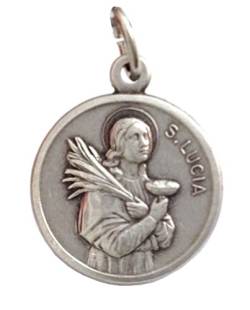 Heilige Lucia Medaille- Beschützer der Augen von I G J