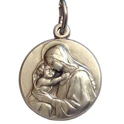 I G J Medaille Madonna mit Kind - Die Medaillen der Schutzheiligen von I G J