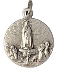 I G J Medaille Unserer Lieben Frau von Fatima - Die Medaillen der Schutzheiligen von I G J