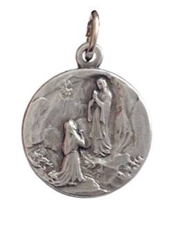 Medaille der Unseren Frau von Lourdes - Die Medaillen der Schutzheiligen, Kristall von I G J