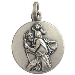 Medaille des Heiligen Christophorus - Schutzpatron der Autofahrer -100% Made in Italy von I G J