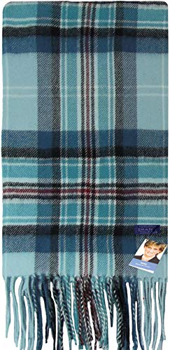 I LUV LTD Diana Princess Memorial Tartan Plaid Luxus Schal aus Gebürsteter Wolle von I LUV LTD