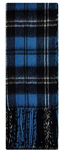 I LUV LTD Ramsay Blue Ancient Tartan 100% Lammwolle Schal Hergestellt in Schottland von I LUV LTD