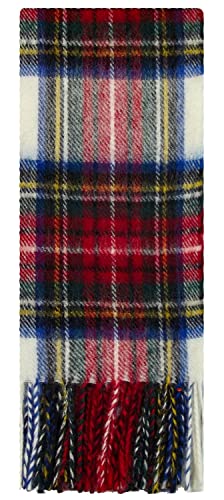 I LUV LTD Stewart Dress Modern Tartan 100% Lammwolle Schal Hergestellt in Schottland von I LUV LTD