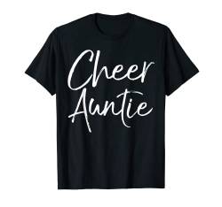 Cheer Auntie Shirt Lustiges T-Shirt für die stolze Cheerleader-Tante T-Shirt von I Love Cheerleading & Gymnastics Design Studio