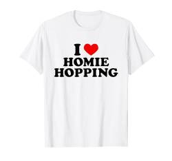 I Love Homie Hopping Shirt I Heart Homie Hopping Baby-T-Shirt T-Shirt von I Love Homie Hopping Crop Top Heart Homie Hopping