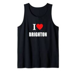 Ich liebe Brighton Souvenir Memory Tank Top von I Love Inspirational Motivational Designs