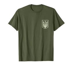 Zelenskyy Ukrainische Armee Trikot Ukraine Militär Ukraine T-Shirt von I Stand With Ukraine Support Ukrainian Flag Tees