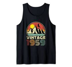 Lustiger Geburtstag geboren 1959 Limitierte Ausgabe Vintage Tank Top von I'm not old I'm Classic Birthday Designs