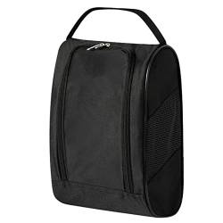 IAZE Golfschuhtasche, Schuhtragetasche - Tragetaschen für Sport- und Reiseschuhe mit Belüftung, atmungsaktive Sport-Schuhtragetaschen mit Reißverschluss, Golf-Schuh-Tragetasche mit von IAZE