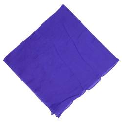 IB Halstuch 50x50cm Baumwolle 1A Qualität Einfarbig Bedruckbar Bestickbar Azofrei Uni Tuch Kopftuch Schultertuch Accessoire (1x, violett) von IB