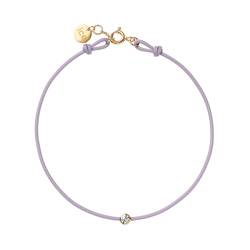 ICE Jewellery - Diamond bracelet - Kordel Flieder (021106) von ICE-WATCH