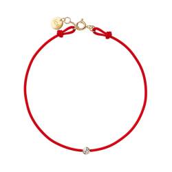 ICE Jewellery - Diamond bracelet - Kordel Rot (021099) von ICE-WATCH