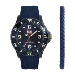 ICE-WATCH Armbanduhr Dark Blue 44 mm Armband Silikon Set inkl.Armband 018498 von ICE-WATCH