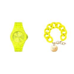 Ice Generation - Flashy Yellow - Medium - 3H + Jewellery - Chain Bracelet - Flashy Yellow - Gold von ICE-WATCH