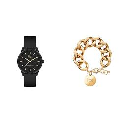 Ice Jewellery - Chain Bracelet - Gold + Ice solar Power - Black Gold - Small - 3H von ICE-WATCH