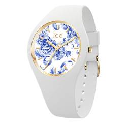Ice-Watch - ICE blue White porcelain - Weiße Damenuhr mit Silikonarmband - 019226 (Small) von ICE-WATCH