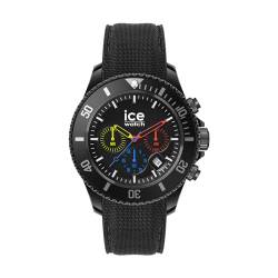 Ice-Watch - ICE chrono Trilogy - Schwarze Herrenuhr mit Plastikarmband - 021600 (Medium) von ICE-WATCH