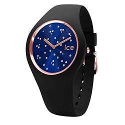 Ice-Watch - ICE cosmos Star Deep blue - Schwarze Damenuhr mit Silikonarmband - 016294 (Medium) von ICE-WATCH