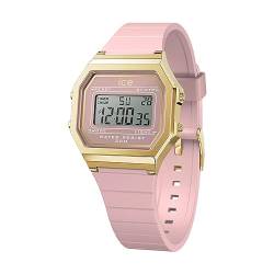 Ice-Watch - ICE digit retro Blush pink - Rosa Damenuhr mit Plastikarmband - 022056 (Small) von ICE-WATCH