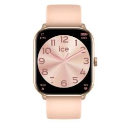 Ice-Watch - ICE smart Rose gold Nude pink - Rose-Gold Smartwatch für Damen mit Silikonarmband - 021414 (1,85") von ICE-WATCH