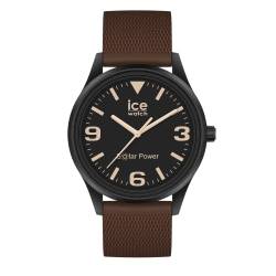 Ice-Watch - ICE solar power Casual brown - Braune Herrenuhr mit Silikonarmband - 020607 (Medium) von ICE-WATCH