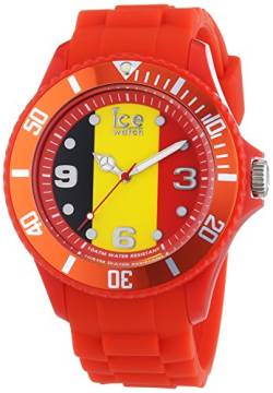 Ice-Watch - ICE world Belgium - Rote Herrenuhr mit Silikonarmband - 000571 (Large) von ICE-WATCH