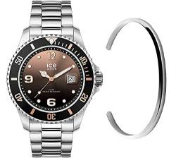 Ice-Watch Mens Analog Quartz Uhr mit Edelstahl Armband 018924 von ICE-WATCH